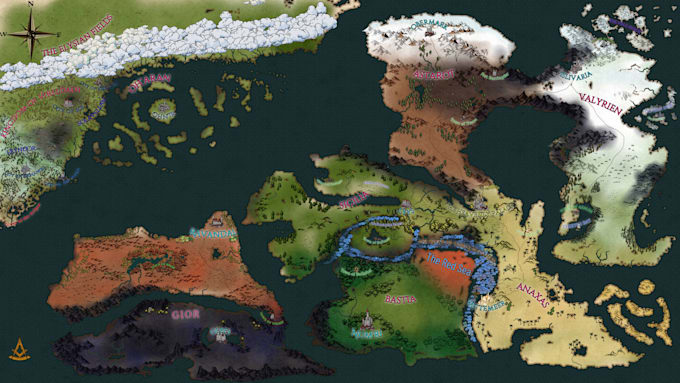 make high quality fantasy maps for dnd or your book