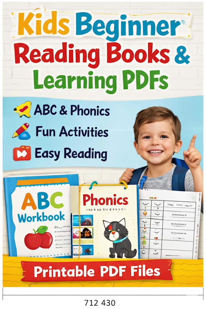 provide kids beginner reading books and learning pdfs