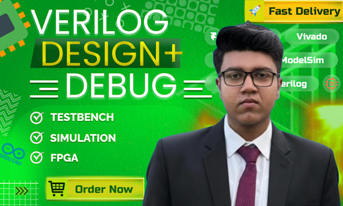 design and debug systemverilog rtl modules and testbenches