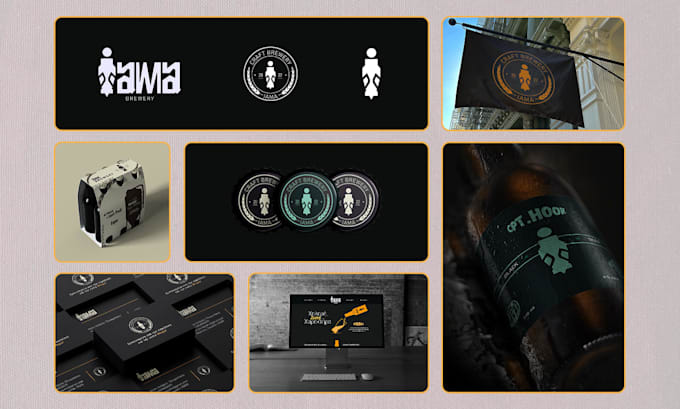 create a professional logo and brand identity