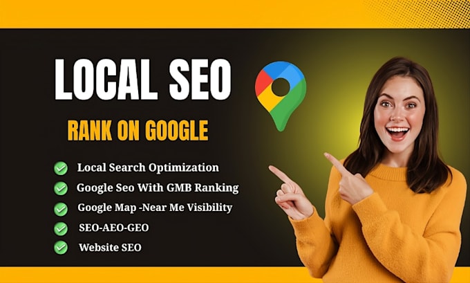do local SEO and gmb optimization for google maps ranking