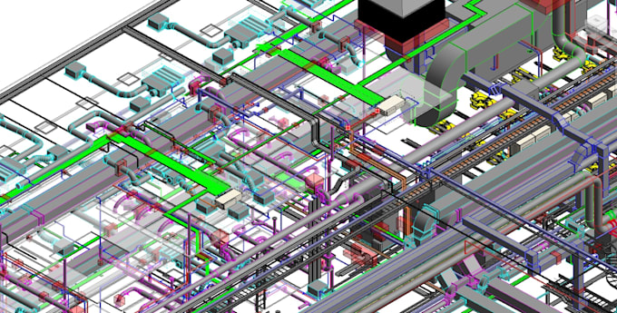 provide revit mepf modeling