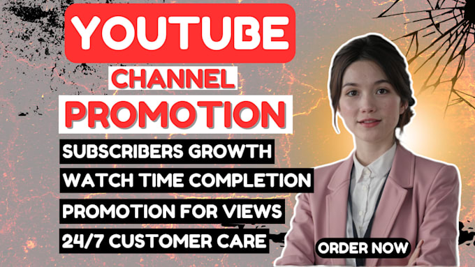 do complete youtube channel monetization promotion organically