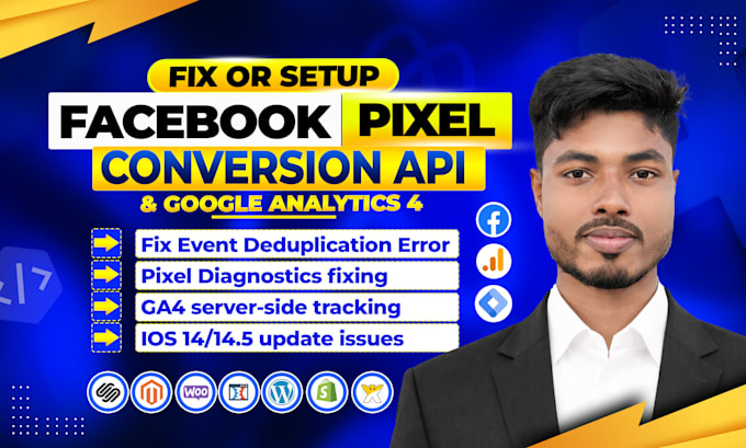 setup facebook pixel conversion api capi with ga4 server side tracking via GTM