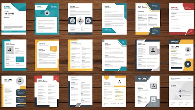 do professional  cv design , resume design, expert cv maker