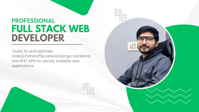 Full stack web application using laravel python or node js by ...