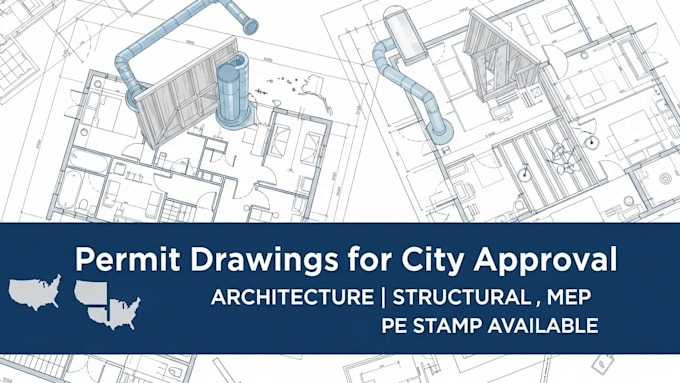Provide texas and arizona structural, architectural permit drawing for ...