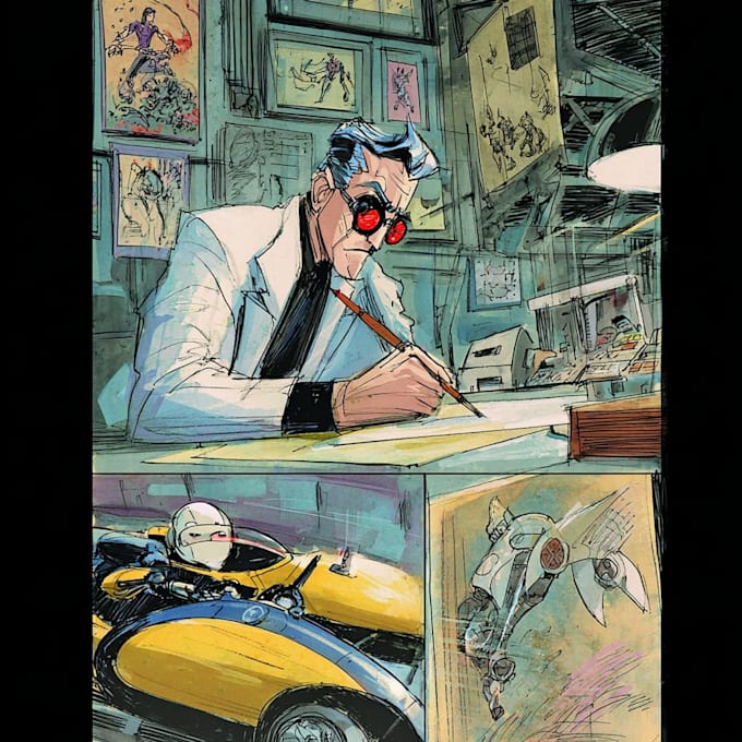 comic book professional artist