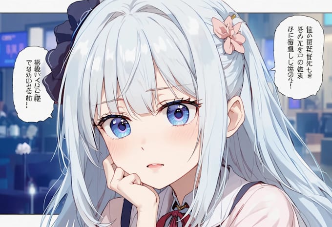 do an anime or comic character