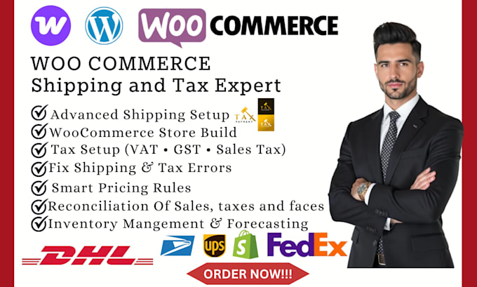 build woocommerce store, advanced shipping, tax and pricing