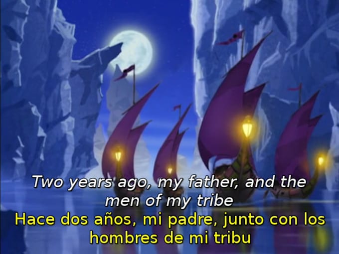translate english to spanish as bilingual native speaker