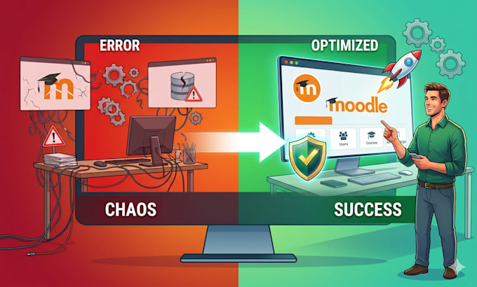 install and fully configure your moodle lms for smooth online learning