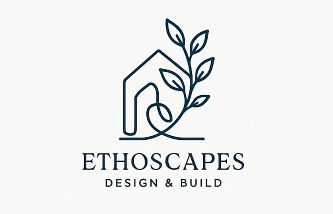 design luxury landscape build logo