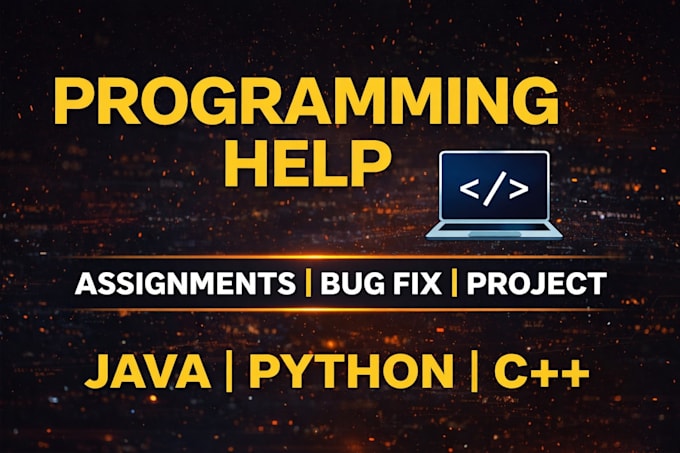 be your java coder for java, python, c, and cpp programming