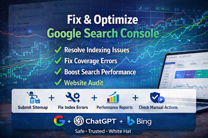 technical seo,website audit, google search console and indexing