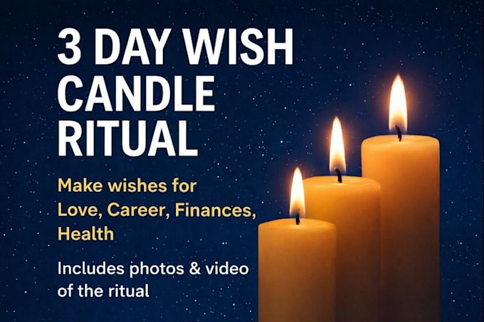 Wishes Ritual Perform a 3 day chinese candle ritual for wish intention support by ...