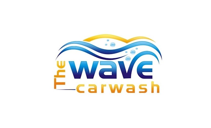 create a wave wash logo for affordable express car wash