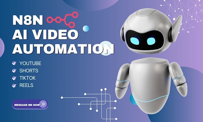 N8n video automation ai tiktok video n8n youtube automation n8n expert ...