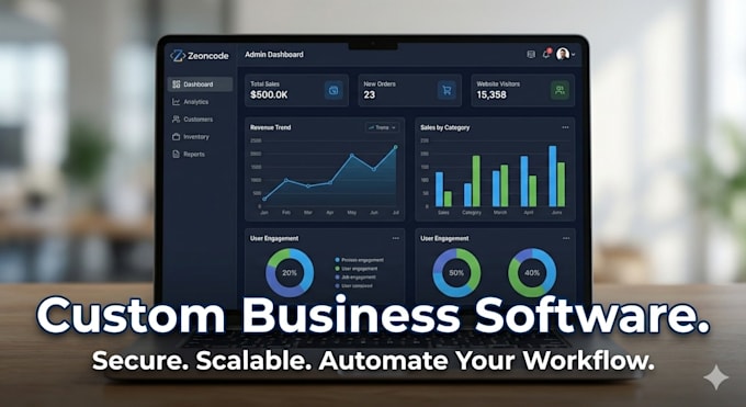 build a custom CRM, inventory, or business management web app