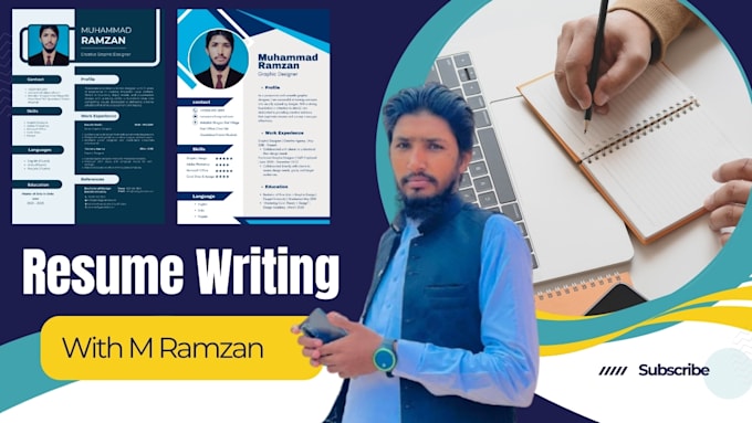 make professional cv, resume and portfolio design