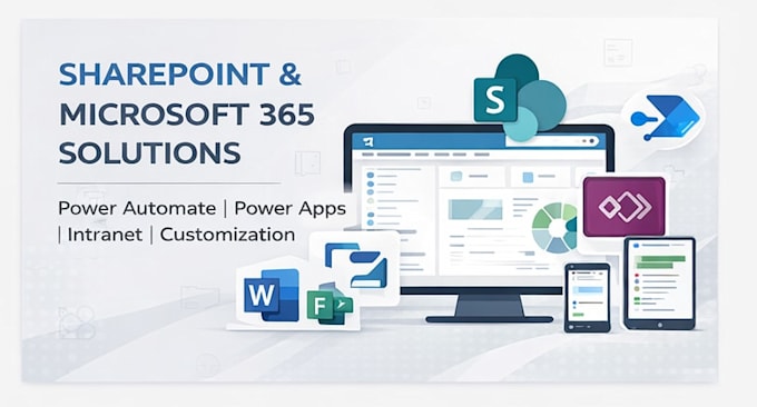 build sharepoint intranet and power platform business solutions