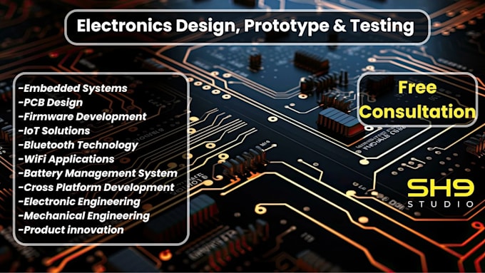 provide pcb design, prototyping, and testing services
