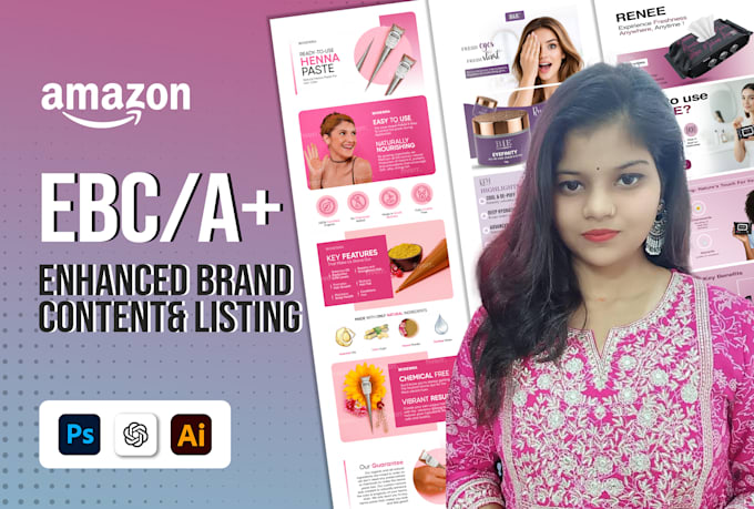 design amazon a plus content ebc product listing images