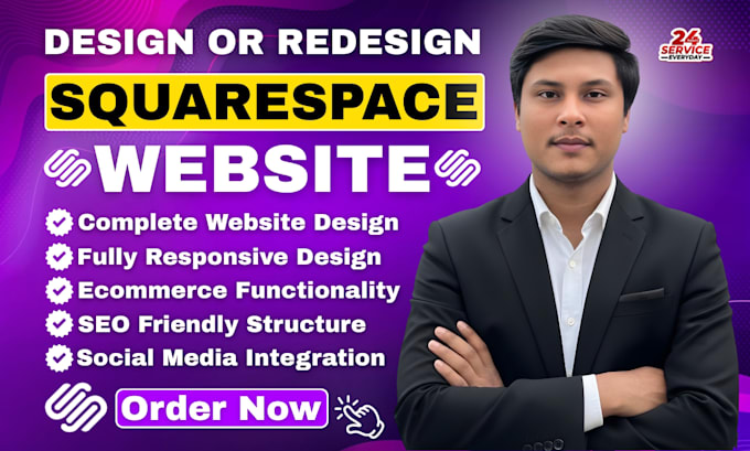 squarespace website design, squarespace website development