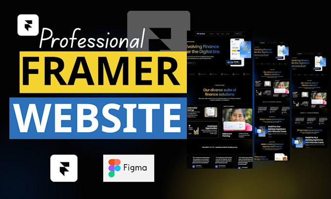 Progettare sito web framer da figma a framer, sistemare la landing page ...