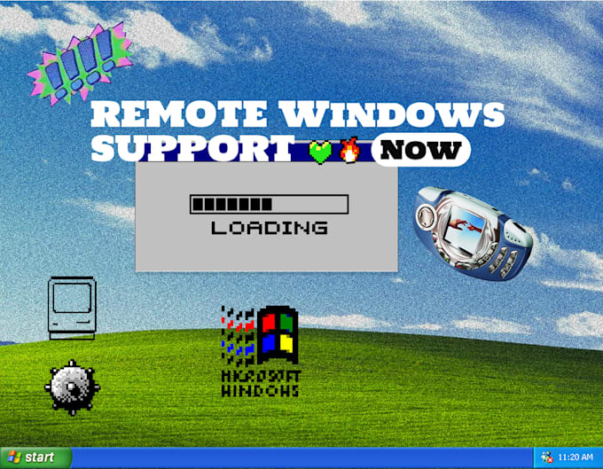 fix, repair and install windows software remotely