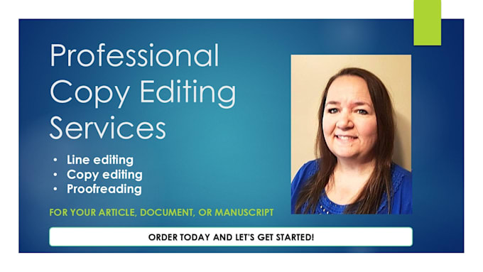 copy edit and proofread your articles, blogs, or documents