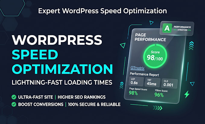 optimize wordpress speed and fix core web vitals