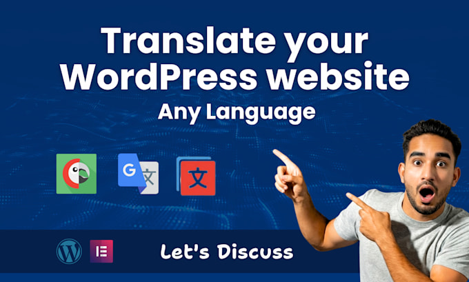 wordpress update any language, fix wordpress website, website translation