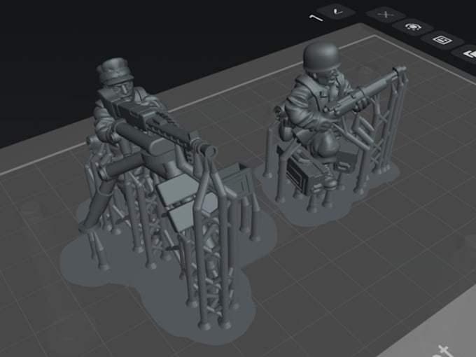 support stl models for 3d print