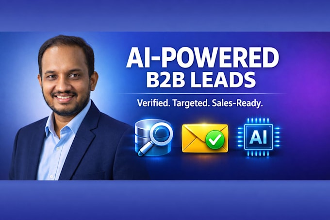 build a verified b2b lead list with ai data enrichment for sales