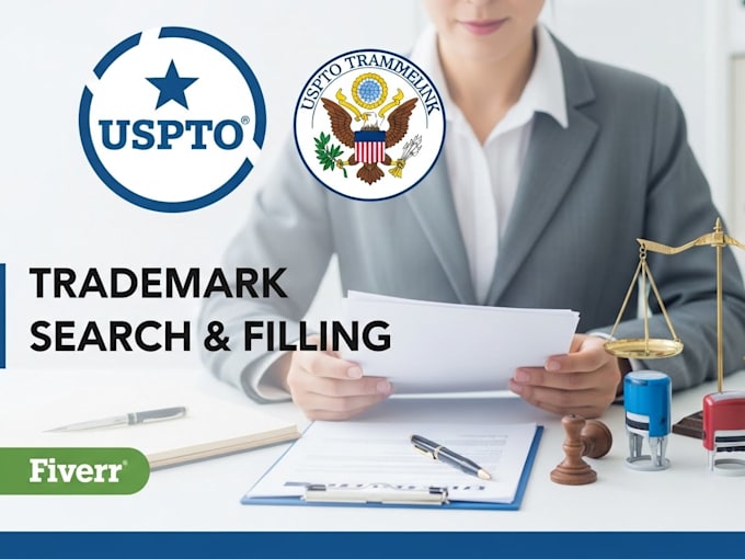 Do uspto trademark search filing statement of use by Alex2025me | Fiverr