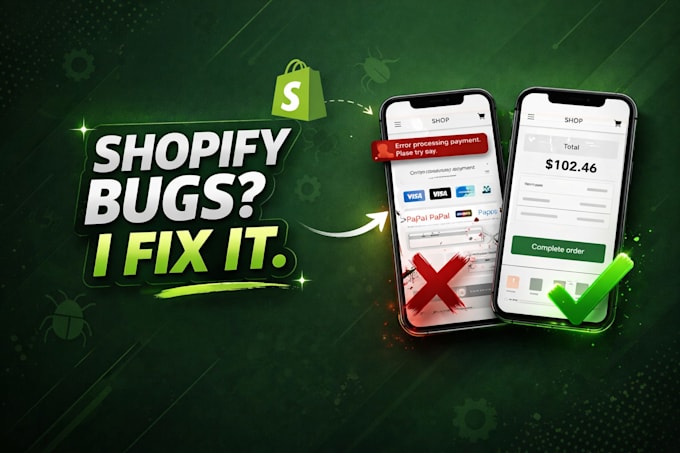 fix shopify checkout not working, cart and payment errors