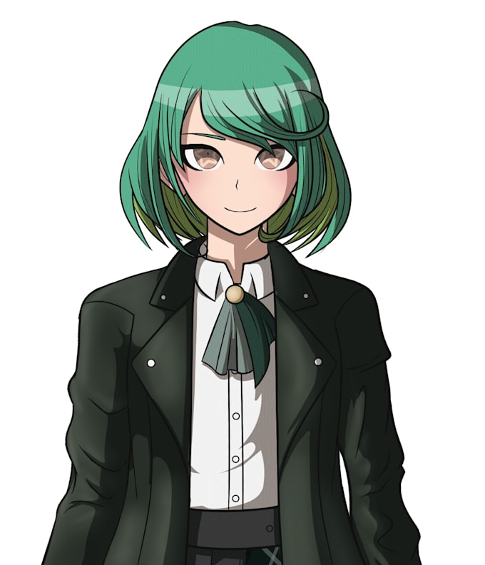 draw sprites in the danganronpa style