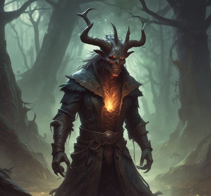 fantasy horror and fantasy horror character