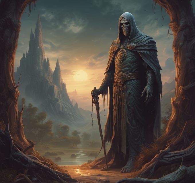 fantasy horror and fantasy horror character
