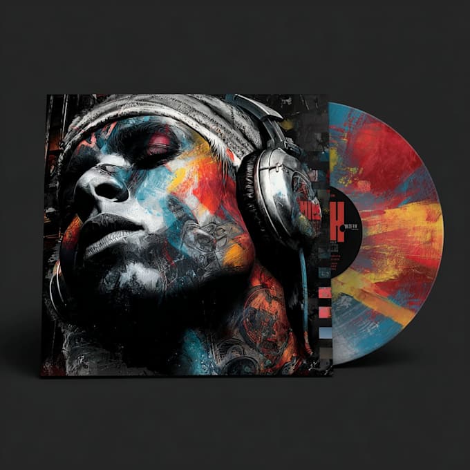 design unique music cover art