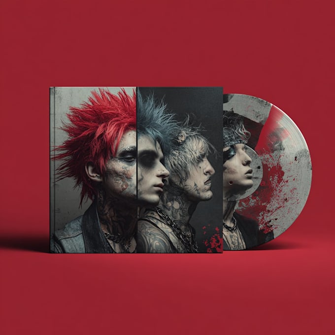 design unique music cover art