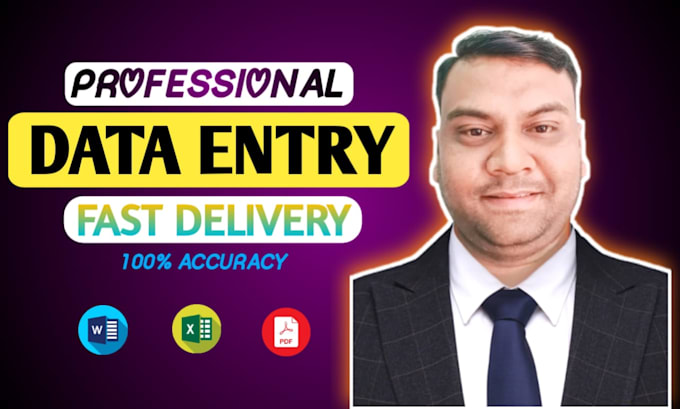 fast data entry, web research, excel and copy paste
