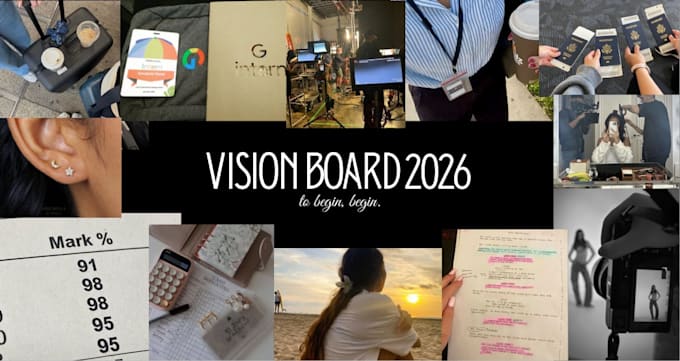 create a vision board