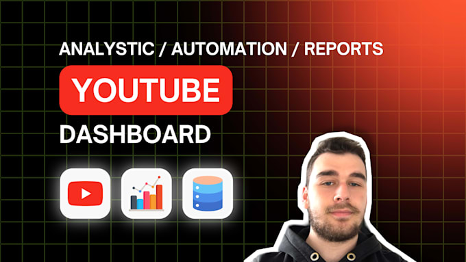 build a youtube analytics dashboard