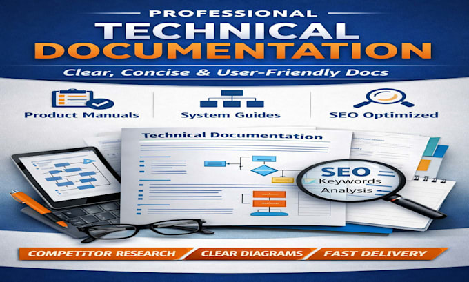 write clear user manuals and technical documentation for engineering projects