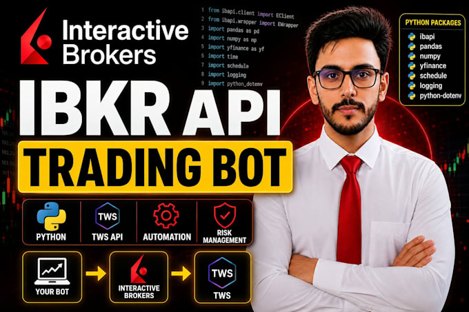 develop ibkr tws trading bots using tws api