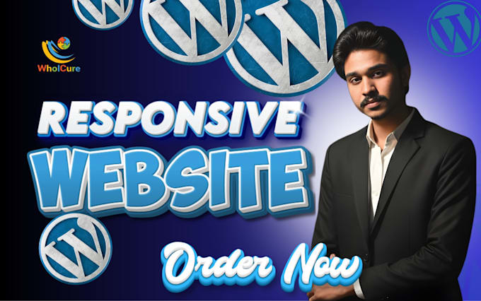 design and redesign responsive wordpress website