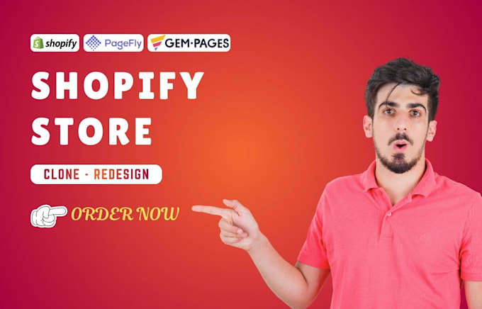 build shopify store design, shopify dropshipping store, shopify website