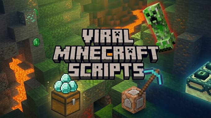 write viral youtube scripts for minecraft creators